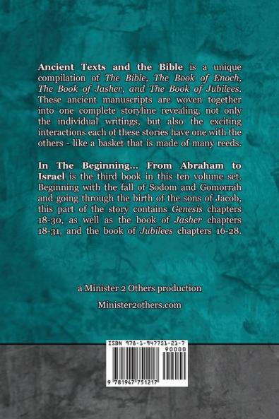 In The Beginning... From Abraham to Israel - Easy Reader Edition