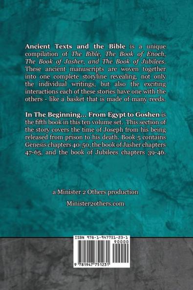 In The Beginning... From Egypt to Goshen - Easy Reader Edition