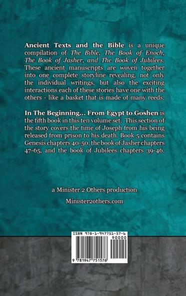 In The Beginning... From Egypt to Goshen - Easy Reader Edition