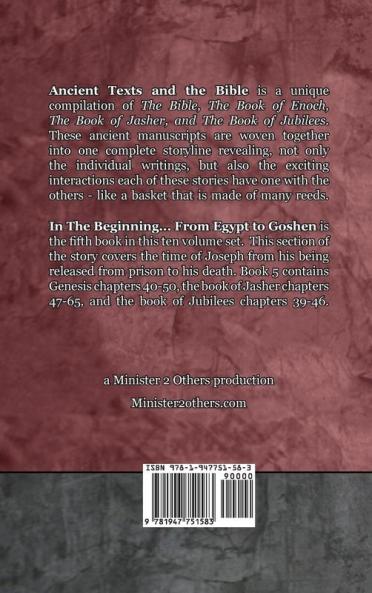 In The Beginning... From Egypt to Goshen - Expanded Edition