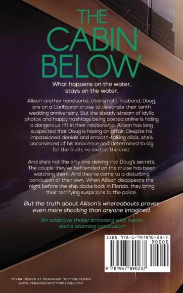 The Cabin Below: A psychological suspense thriller (Villainous Vacations Collection)