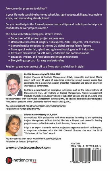 Say Yes To Project Success : Winning The Project Management Game