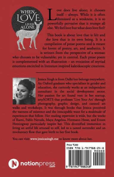 When Love Lived Alone : Prose Poems with Illustrations