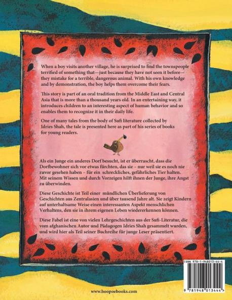 The Clever Boy and the Terrible Dangerous Animal - Der kluge Junge und das schreckliche gefährliche Tier: English-German Edition (Hoopoe Teaching-Stories)