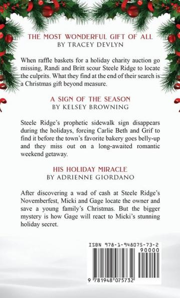 Steele Ridge Christmas Capers Series Volume I: A Small Town Second Chance Secret Baby Holiday Romance Novella Series: 1