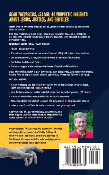 Dear Theophilus Isaiah