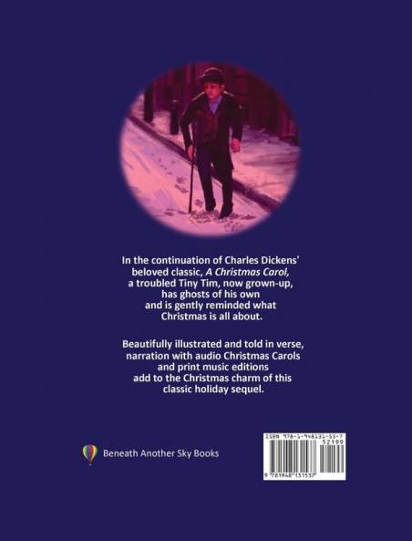Tiny Tim and The Ghost of Ebenezer Scrooge *Children's Edition* (With Christmas Carols): (Narrated with Audio Christmas Carols)