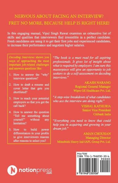 Decoding Interviews : Let’S Get You That Job