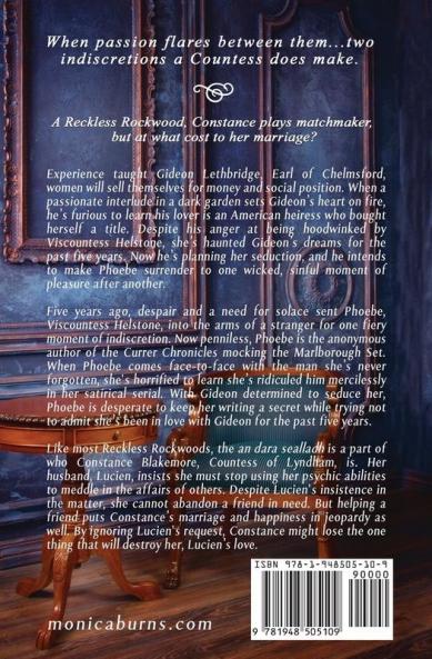 The Rogue's Countess: The Reluctant Rogues: 2 (A Reckless Rockwoods Novel)