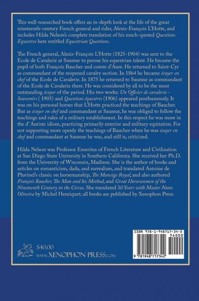 The Quest for Lightness in Equitation and Equestrian Questions (translation)