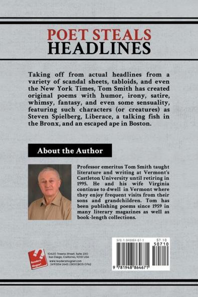Poet Steals Headlines: Sentence to Life