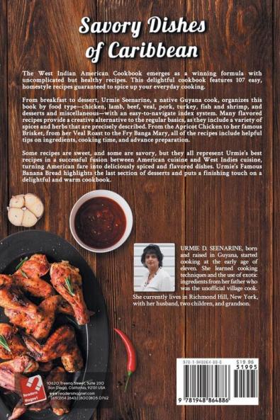 Savory dishes of Caribbean