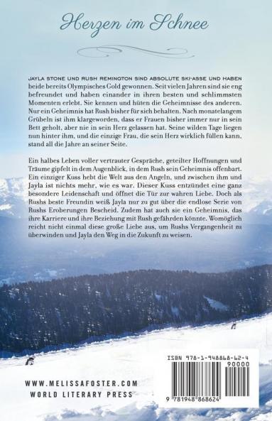 Herzen im Schnee