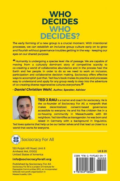 Who decides who decides? How to start a group so everyone can have a voice