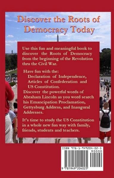 US Constitution Word Search Fun!: Discover the Roots of American Democracy: 1 (History Word Search Fun)