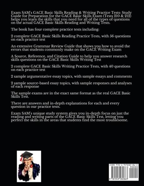 GACE Basic Skills Reading and Writing Practice Tests: Study Guide for Preparation for the GACE Basic Skills Exam (Tests 210 and 212)