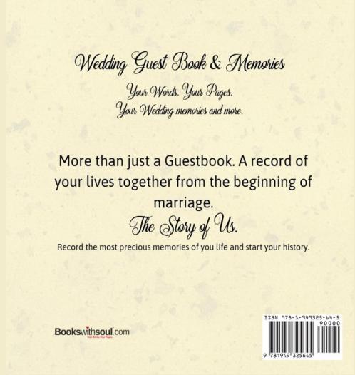 Wedding Guest Book & Memories. Love