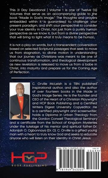 Made in God's Image 31-Day Devotional - Volume 1: Cultivating a Divine Perception