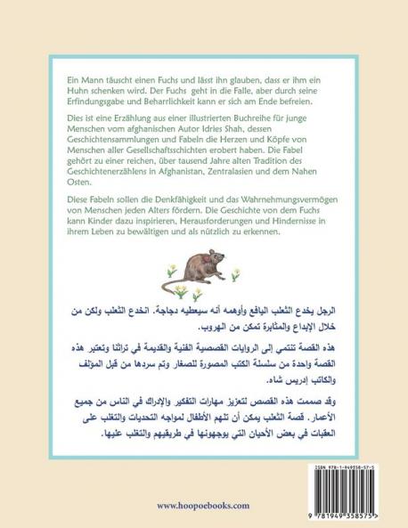 Der Mann und der Fuchs: Zweisprachige Ausgabe Deutsch-Arabisch (Lehrgeschichten)