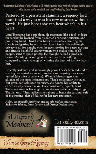 Seductive Silence: A Fun and Steamy Historical Regency: 1 (Mistress in the Making)