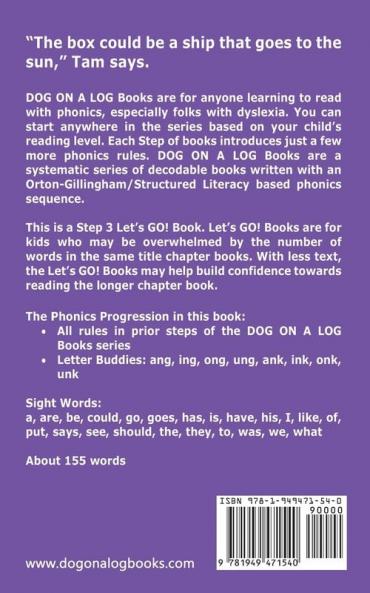 The Ship With Wings: Sound-Out Phonics Books Help Developing Readers including Students with Dyslexia Learn to Read (Step 3 in a Systematic Series ... Books): 14 (Dog on a Log Let's Go! Books)