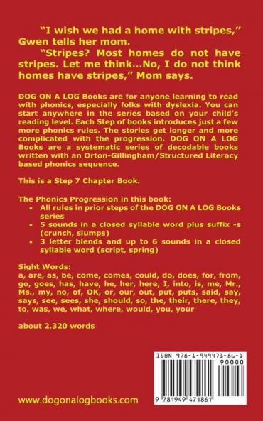 Stripes And Splats Chapter Book: Sound-Out Phonics Books Help Developing Readers including Students with Dyslexia Learn to Read (Step 7 in a ... Books): 35 (Dog on a Log Chapter Books)