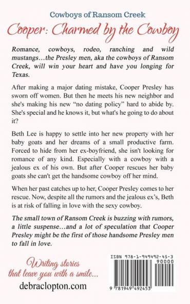 Cooper: Charmed by the Cowboy: 3 (Cowboys of Ransom Creek)