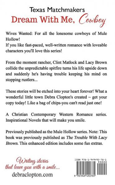Dream With Me Cowboy: 1 (Texas Matchmakers)