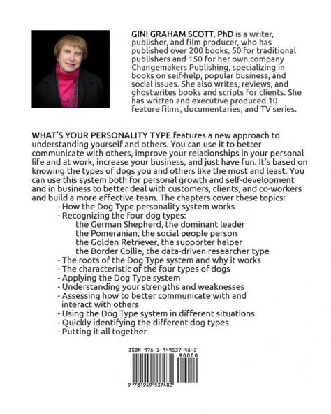 What's Your Personality Type: Using the Dog Type Personality System for Business and Life Success