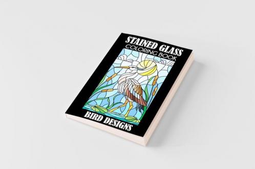 Stained Glass Coloring Book