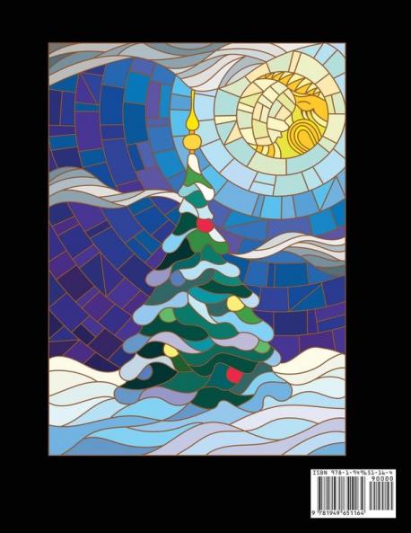 Stained Glass Coloring Book