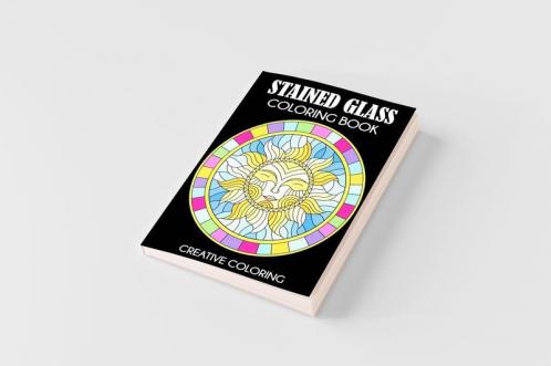 Stained Glass Coloring Book