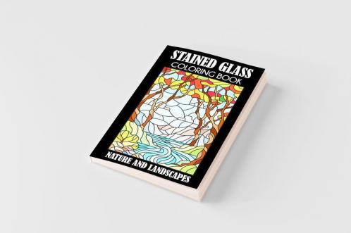 Stained Glass Coloring Book