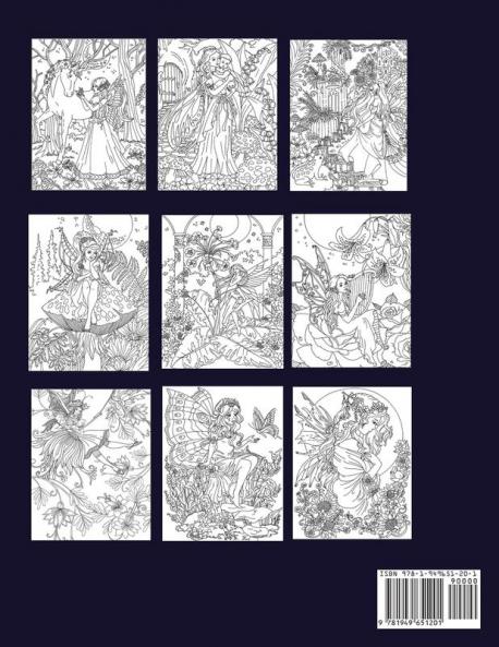 Fairies Coloring Book