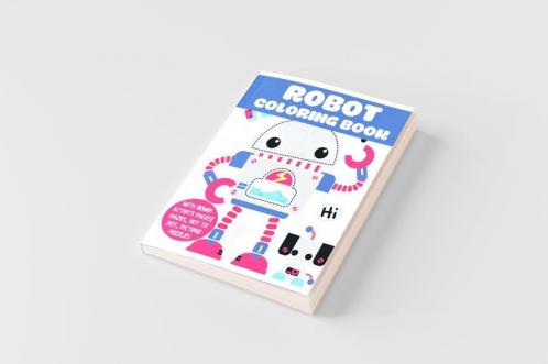 Robot Coloring Book