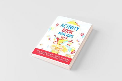 Activity Book for Kids 6-8