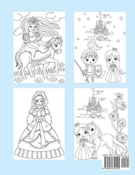 Princess Coloring Book