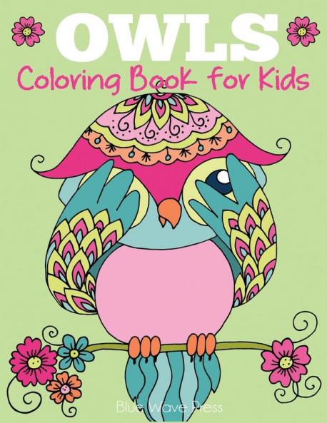 Owls Coloring Book for Kids