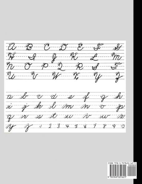 Cursive Handwriting Workbook for Teens