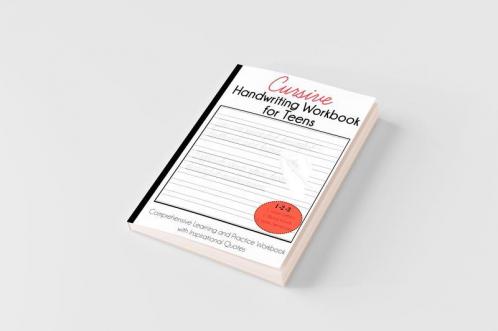 Cursive Handwriting Workbook for Teens