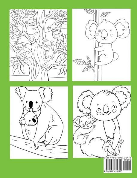 Koala Coloring Book