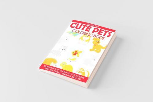 Cute Pets Coloring Book