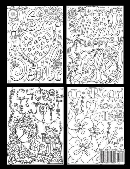 Inspirational Coloring Book