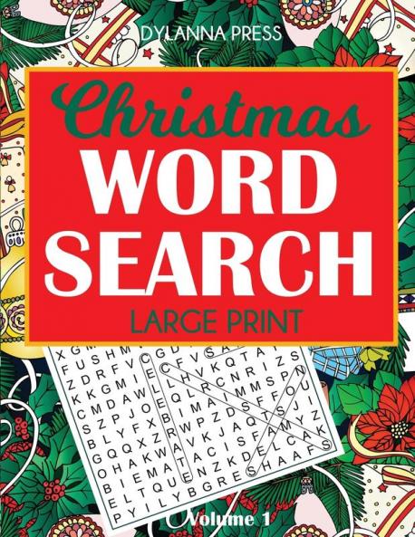 Christmas Word Search Puzzles Large Print