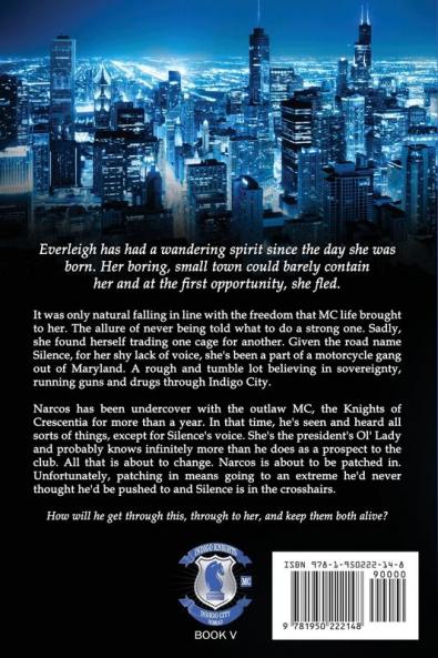 Her Pained Blue Silence: Indigo Knights MC Book V: 5