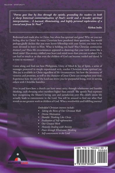 Philippians: Unity of Mind and Joy of Spirit