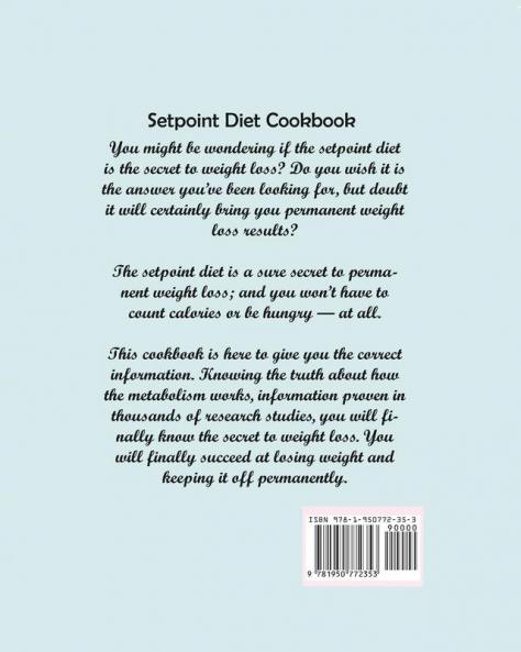 Setpoint Diet Cookbook