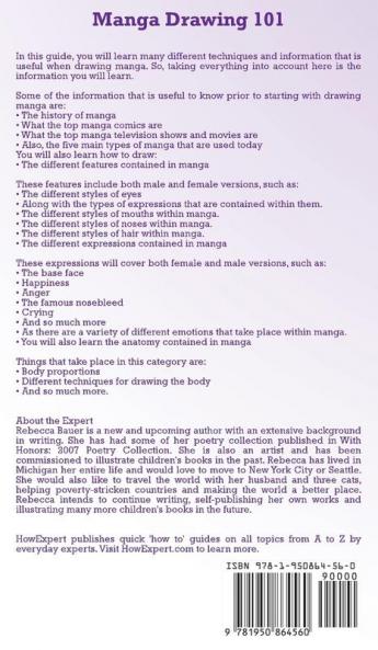Manga Drawing 101: How To Draw Manga Characters Step By Step From A to Z