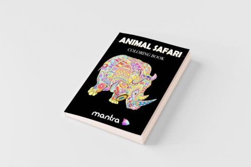 Animal Safari Coloring Book