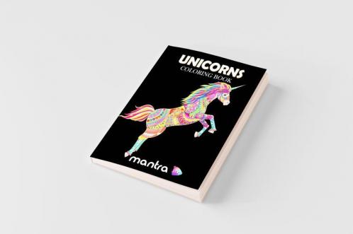 Unicorns Coloring Book